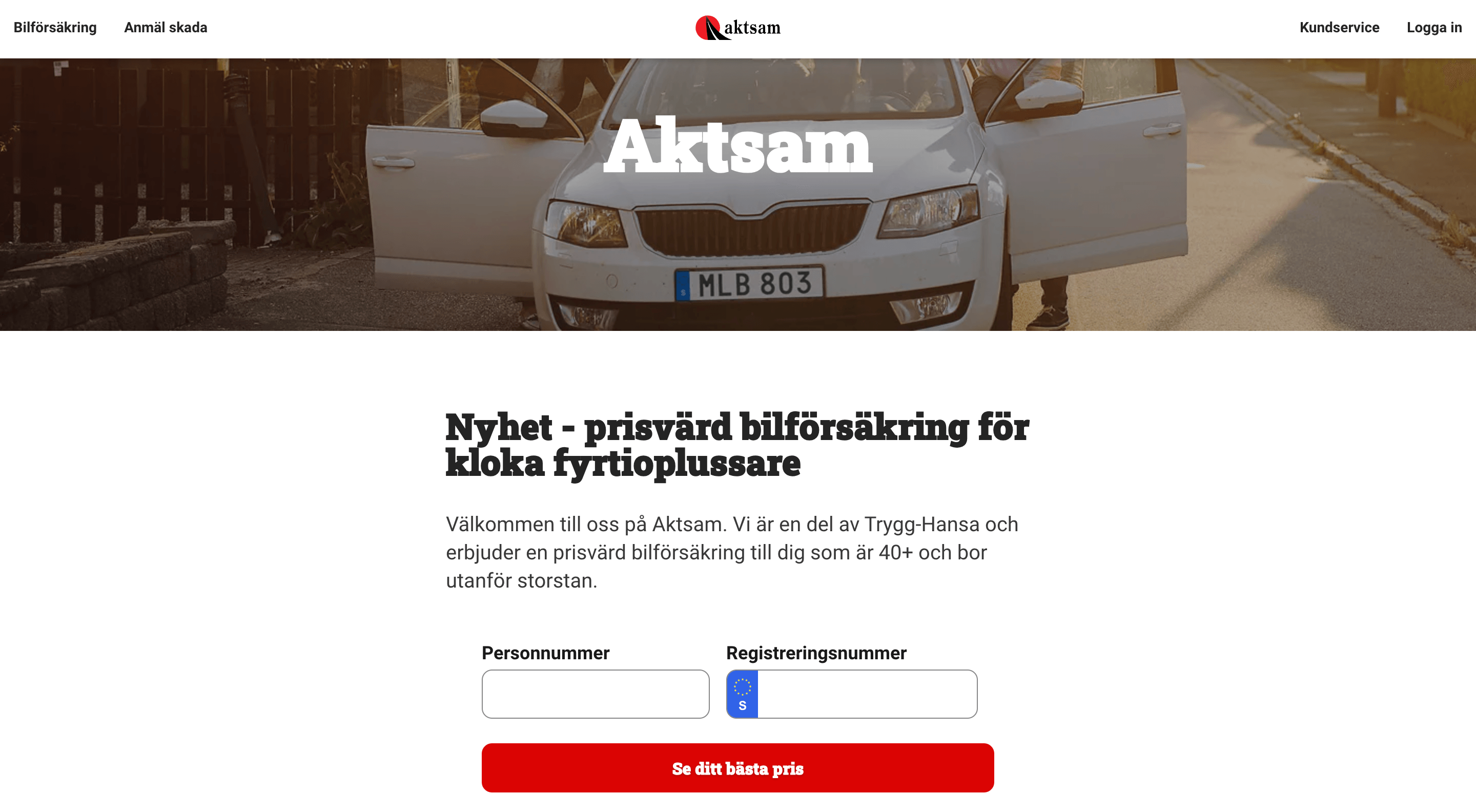 Aktsam hemsida